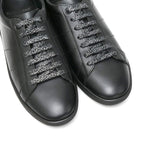 Saint Laurent Paris Sneakers Size 37 low Cut Rip Patch Leather Shoes — view 4