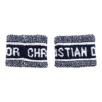 Christian Dior Headband Wristband 21 Spo720 I200 Logo Navy Blue — view 5