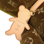 Louis Vuitton Monogram Doudou Teddy Bear Limited Edition 2021 Gi0739 Velour — view 9