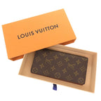 Louis Vuitton Portefeuille Columbus Monogram Brown Long Wallet 0469 — view 2