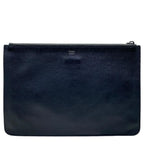 Fendi 7 N0078 Monster Clutch Bag Second Bugs Leather Studded Black — view 2