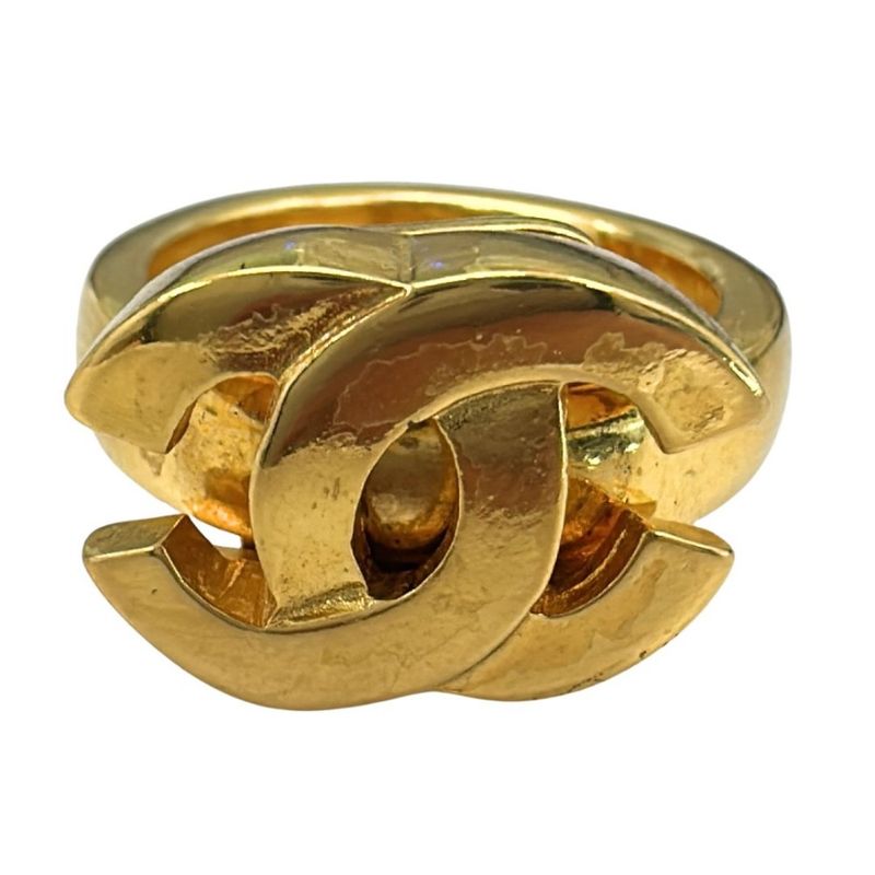 Chanel Coco Mark Camelia Ring — view 4