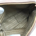Prada Leather Pouch Gold Pink Beige Case — view 7