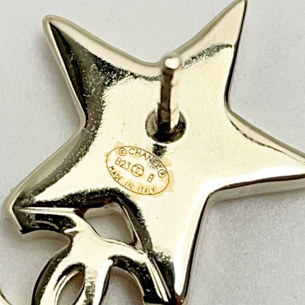 Chanel Gold Star Coco Mark GP Rhinestone Accessories — view 7