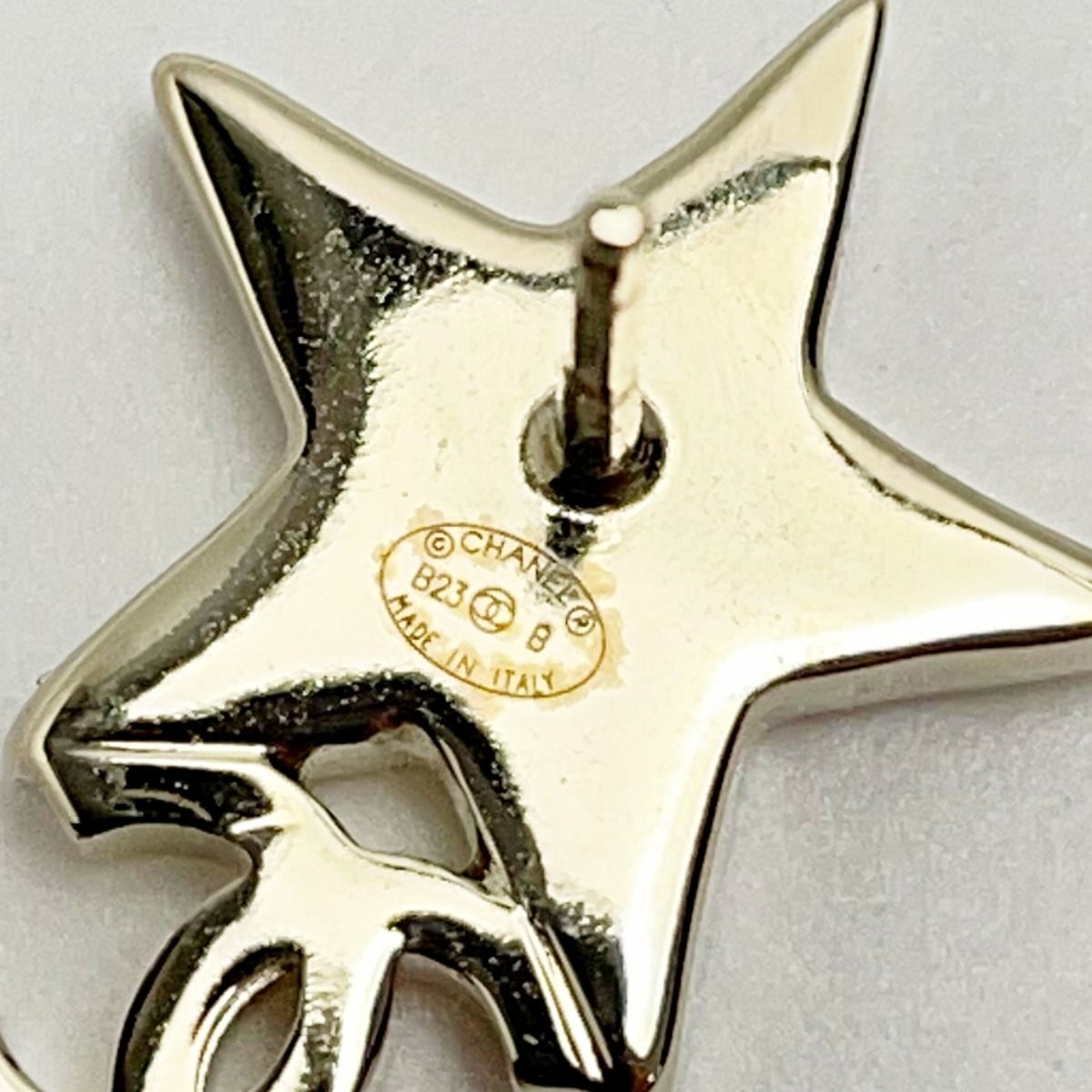 Chanel Gold Star Coco Mark GP Rhinestone Accessories — view 7