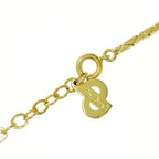 Christian Dior GP Rhinestone Pearl Necklace Gold — view 8