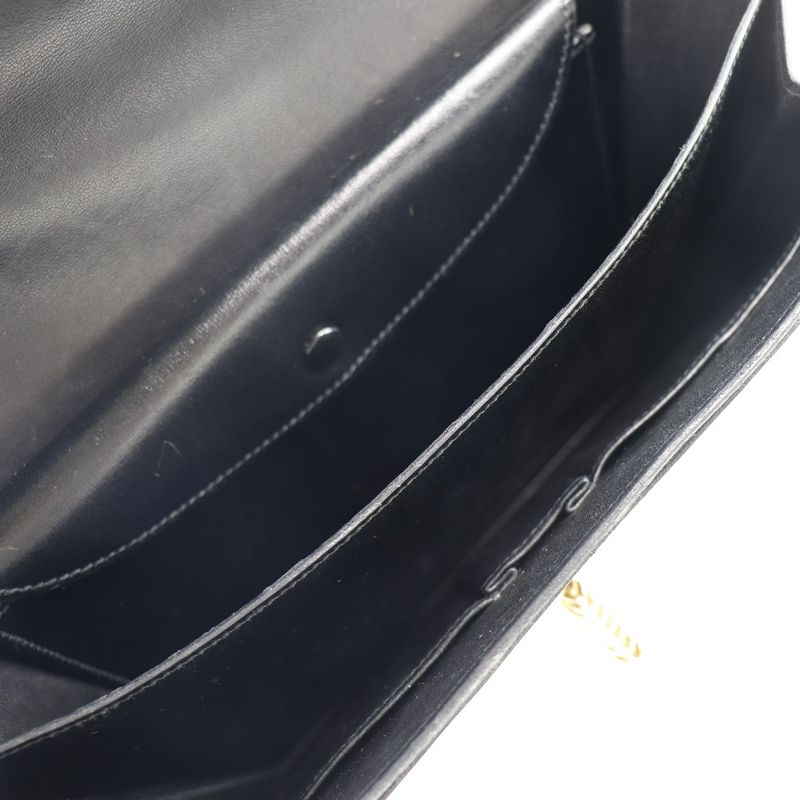 Hermes Vasco Box Calf Black 0 O Handbag — view 6