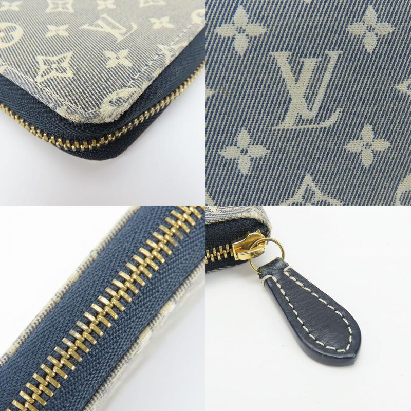 Louis Vuitton Coin Case Purse Monogram Idylle Ankle Navy — view 4