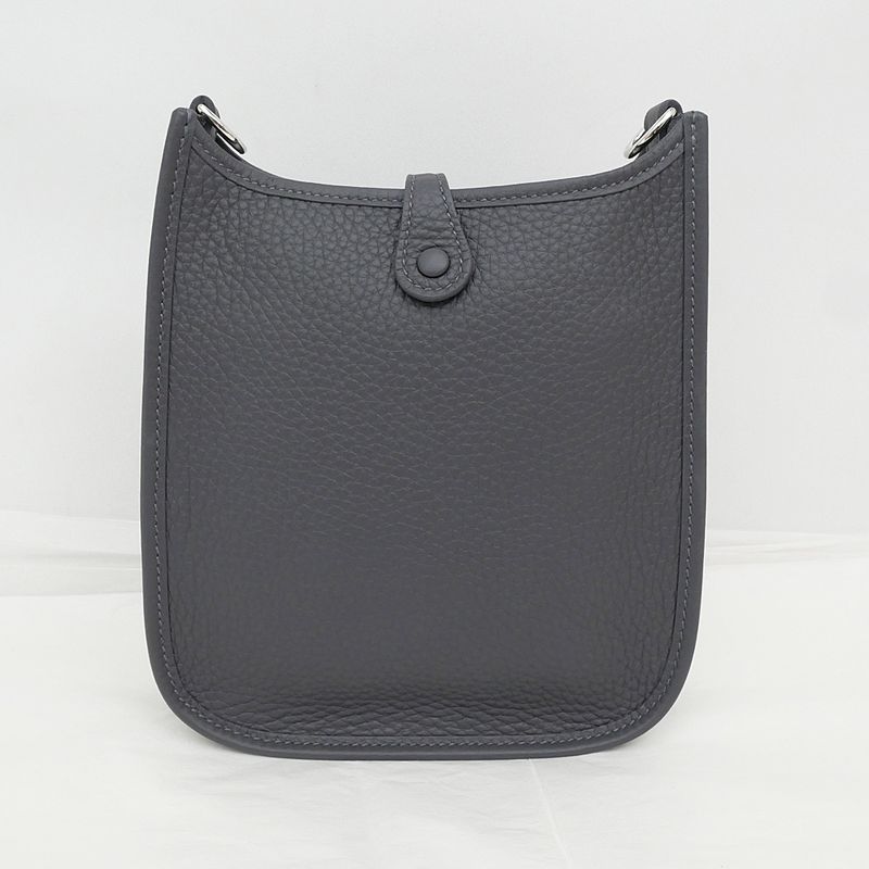 Hermes Evelyne T PM Ardoise Shoulder Bag Taurillon Clemence — view 3