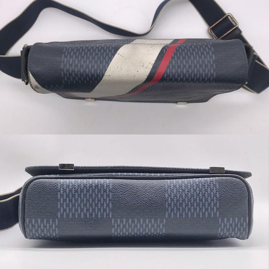 Louis Vuitton Damier Ecobalt District PM NM Shoulder Bag Price Negotiation — view 4