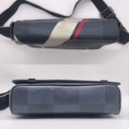 Louis Vuitton Damier Ecobalt District PM NM Shoulder Bag Price Negotiation — view 4