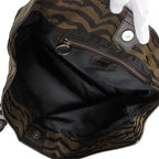 Fendi Zebra Print Nylon Tote Handbag — view 9