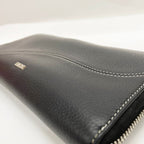 Dior Long Wallet Saddle Zip 2 Ykk h00 N Black — view 6