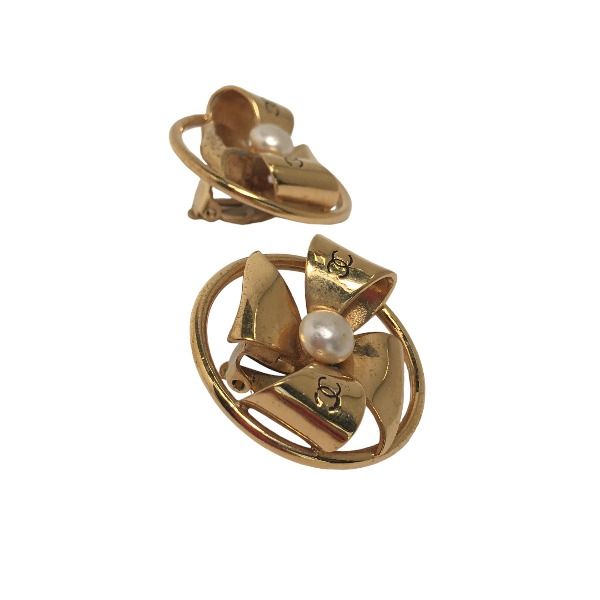 Chanel Large Earrings Coco Mark — view 4