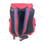 Gucci Backpack Techno Logo Sherry Line Web Nylon Canvas Red — view 2