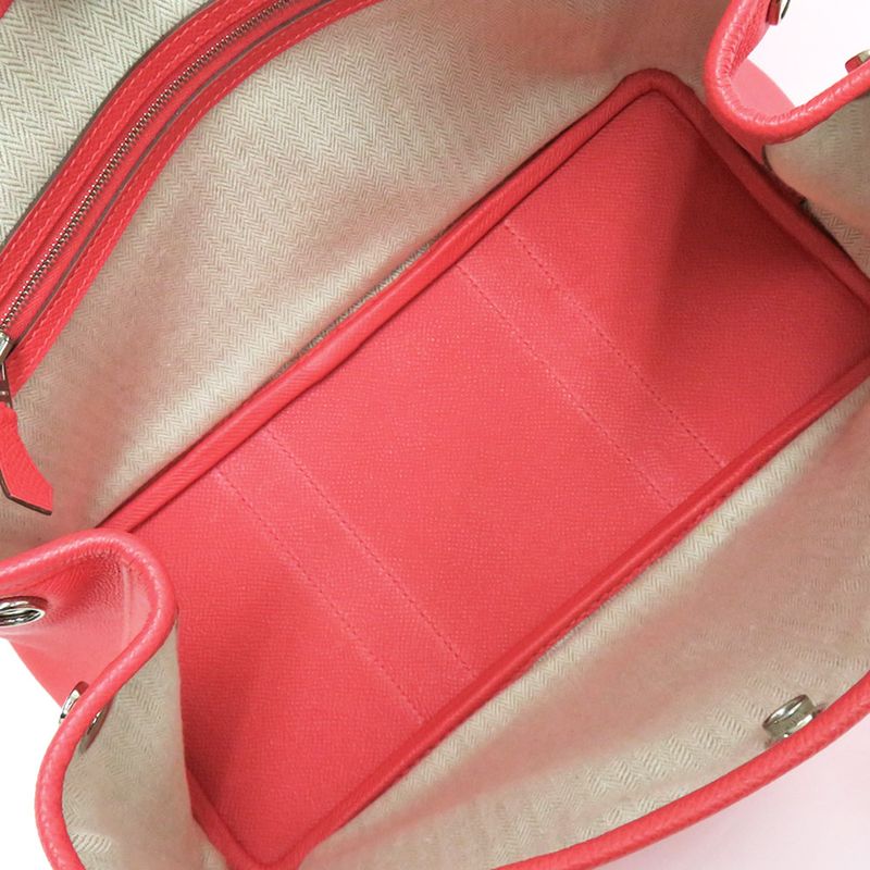 Hermes Garden Party T PM 30 Epson Rose Jaipur A Stamp 2017 Handbag — view 6