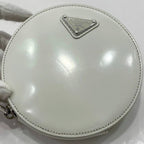 Prada Chain Shoulder Bag White 1 Na003 — view 7