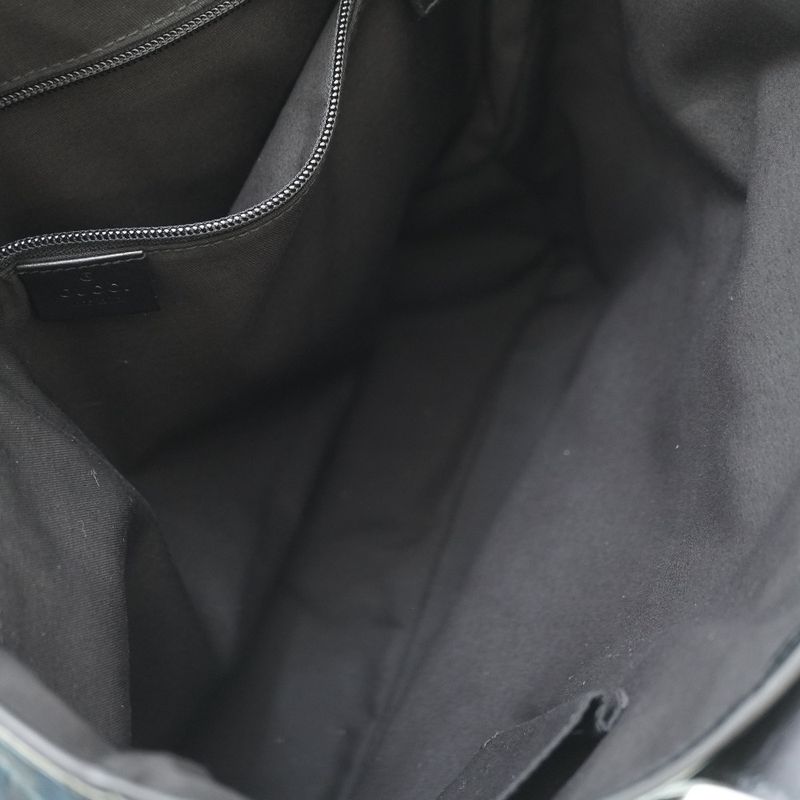 Gucci GG Canvas Tote Bag Black 0018 — view 5
