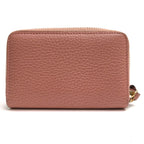 Gucci Wallet Women Leather Pink Swing Coin Case — view 2