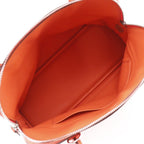 Hermes Bolide 31 2-Way Shoulder Taurillon Clemence Orange A Handbag — view 6