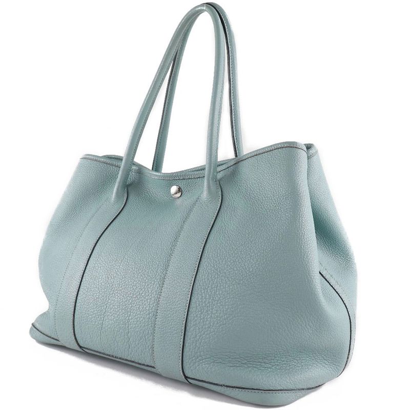 Hermes Garden Party PM Negonda Blue Run Light M Tote Bag — view 2