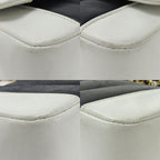 Chanel Chain Shoulder Bag Crossbody Mademoiselle 2 nd Lambskinleather Leather — view 5