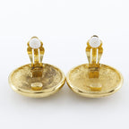 Chanel Coco Mark Gold Plated 30.0 g Earrings — view 6