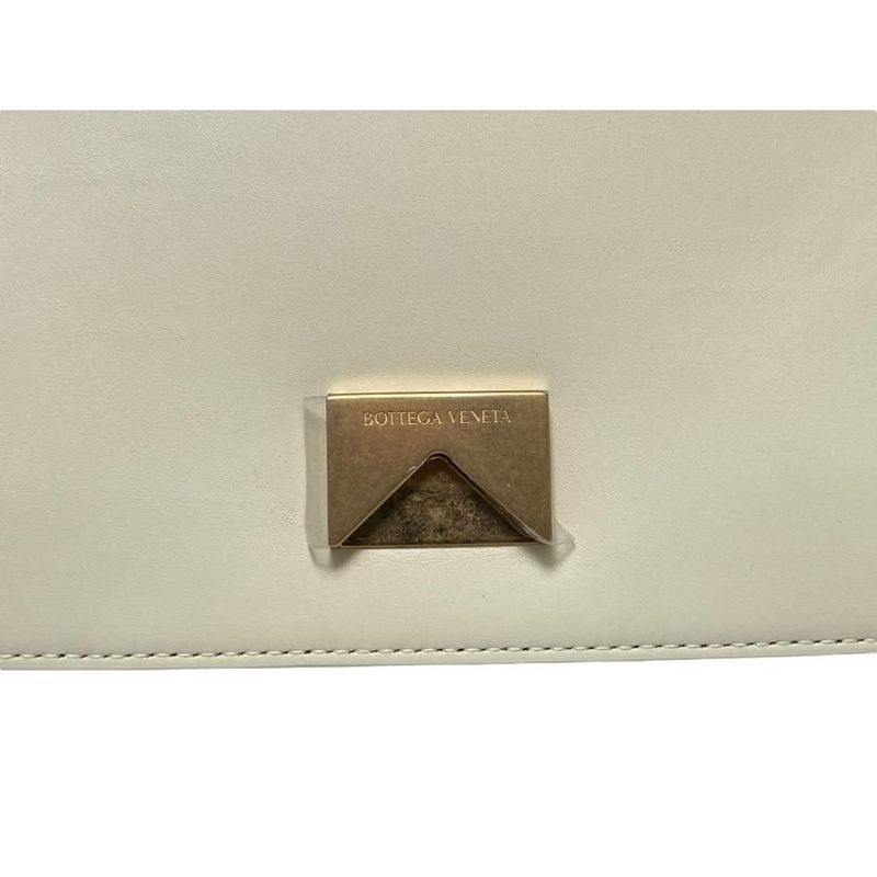 Bottega Veneta V12 J 07405 Mount Shoulder Bag Envelope Flap Gold Chain — view 7