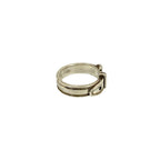 Hermes Suntulle Silver 925 Belt Ring No 8 62422 — view 5