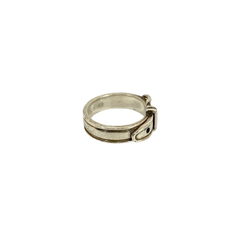 Hermes Suntulle Silver 925 Belt Ring No 8 62422 — view 5