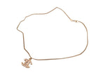 Chanel CC Logo Necklace 05 42 Gold Metal