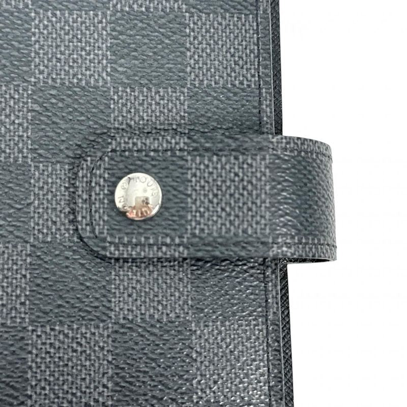 Louis Vuitton Damier Graphite System Notebook Cover Agenda MM — view 7