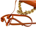 Bottega Veneta Shoulder Bag Mount Small Envelope V12 M0 Chain Orange — view 9