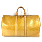 Louis Vuitton Boston Bag Mercer Monogram Vernis Canvas Beige — view 6