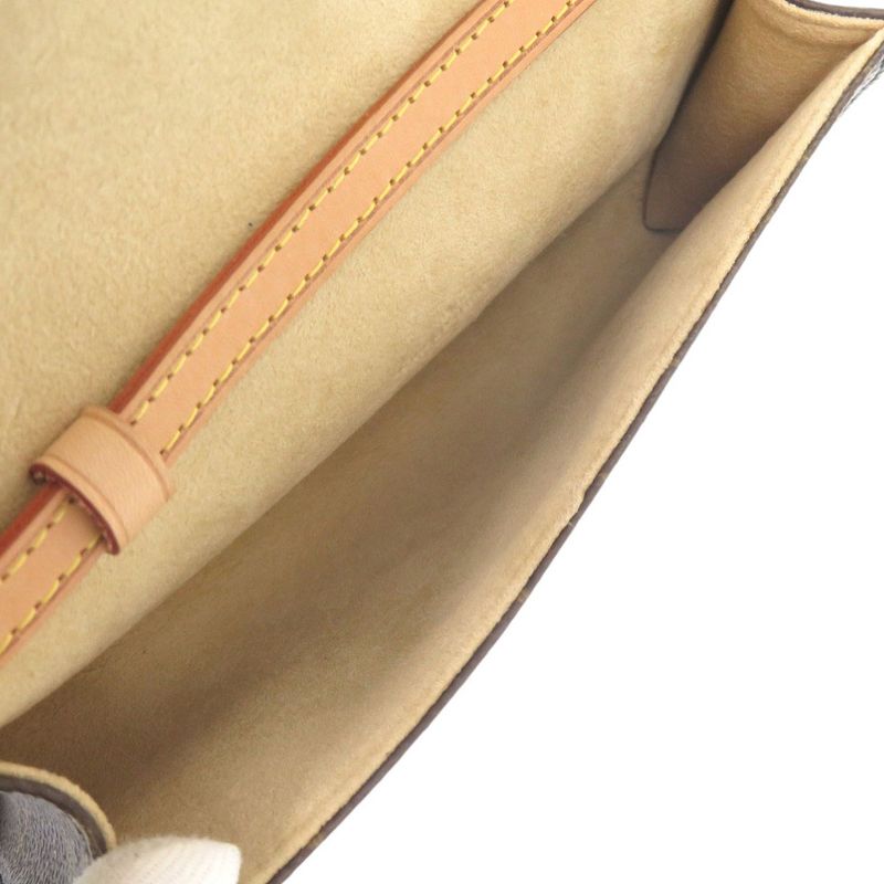 Louis Vuitton Pochette Twin PM Monogram Shoulder Bag 1047 — view 6