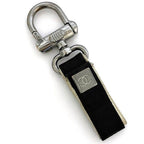 Chanel Key Ring Black Gray Silver — view 6