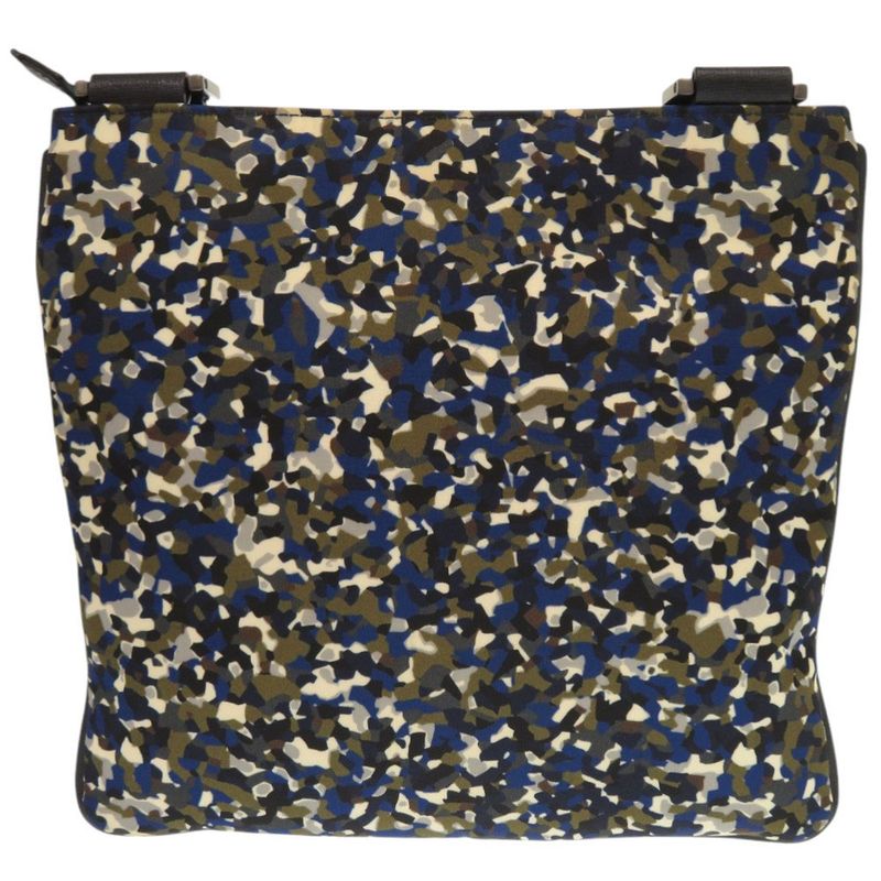 Fendi 7 dz Nylon Leather Multicolor Shoulder Bag 0487 — view 2
