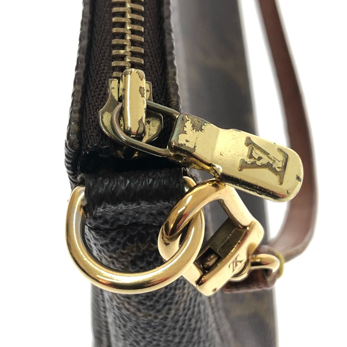 Louis Vuitton Monogram Pochette Accessoire with Strap — view 5