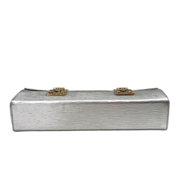 Louis Vuitton Epi Galaxia Vanity Hand Bag Metallic Silver — view 3