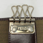 Fendi Zucca 2289-10162-099 Dark Brown Quadruple Key Case — view 6