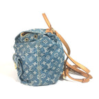 Louis Vuitton Backpack Ad GM Monogram Denim Blue — view 3