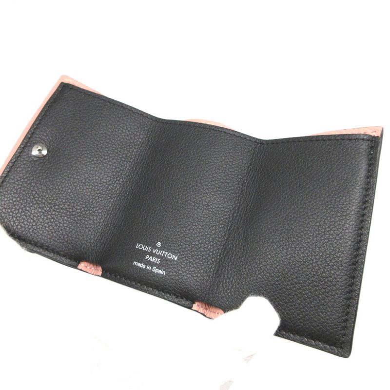 Louis Vuitton Portefeuille Lock Mini Taurillon Leather Pink Compact — view 4
