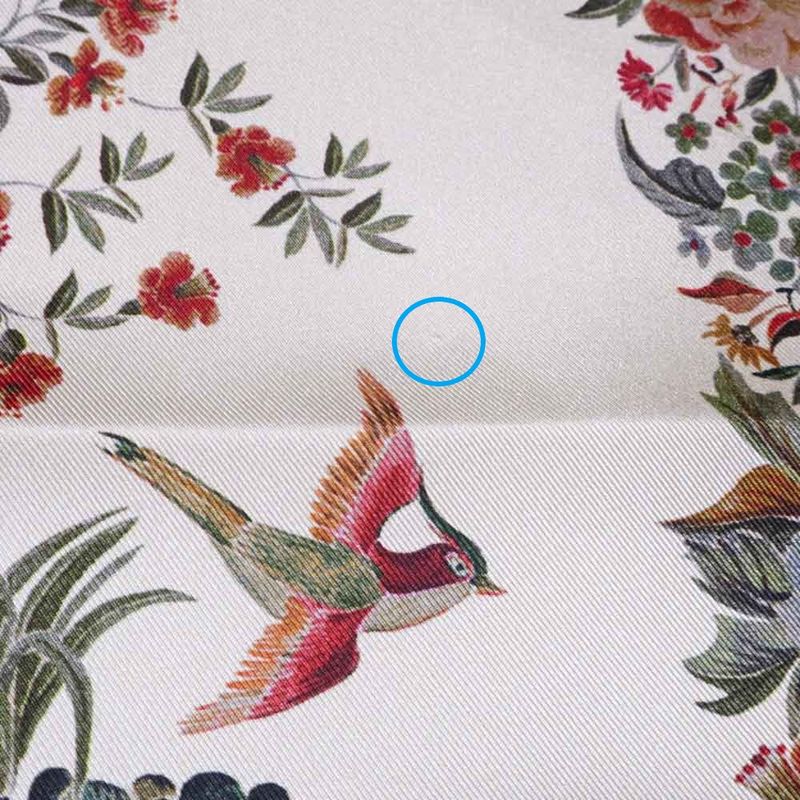 Dior Square Scarf Floral Pattern Beige 25 Jah090 Zkdo Accessories — view 8