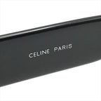 Celine Sunglasses Gold Logo Black Eyewear — view 6