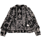Louis Vuitton Comics Tracker Rm231 VY6 Hoy60 W Wool Nylon Black Grey — view 3