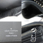 Louis Vuitton Long Wallet Zippy Vertical Monogram Eclipse Black — view 8