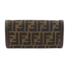 Fendi Bifold Long Wallet Zucca — view 2