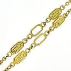 Christian Dior GP CD Logo Long Necklace Women Gold — view 3