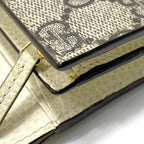 Gucci Bifold Wallet Beige White Marmont — view 9