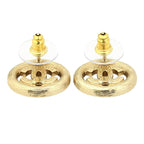 Chanel Stud Earrings Gold Silver — view 6